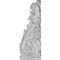 Ekena Millwork 17 1/4"W x 6 1/4"H x 1 1/8"P Logan Onlay, Right ONL17X06X01LO-R - alternate 1